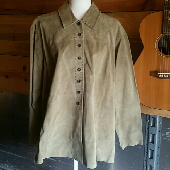 Coldwater Creek Jackets & Blazers - Coldwater Creek Leather Jacket